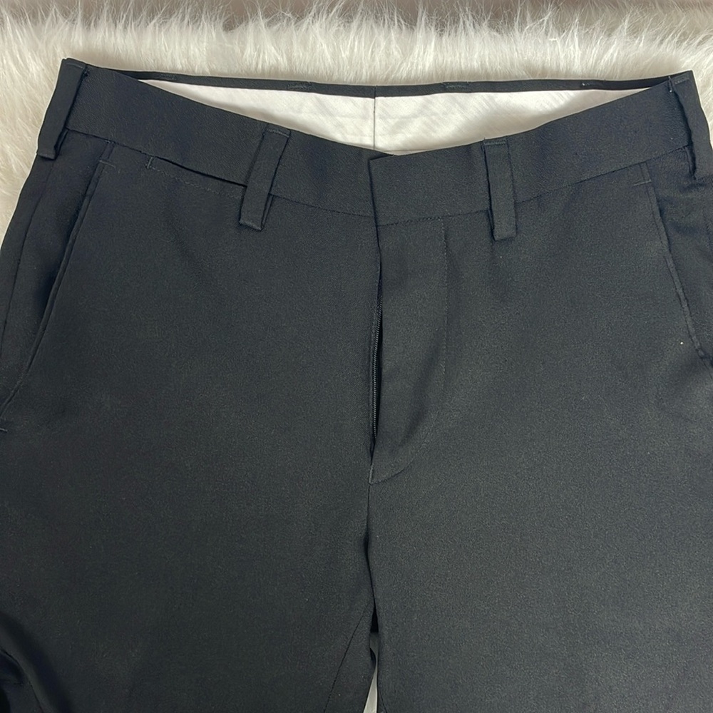Louis Raphael Tailored Black Straight Pants